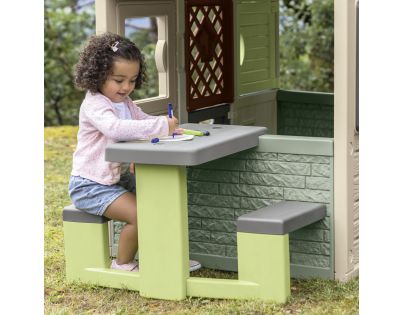 Smoby Piknikový stoleček Life s lavicemi k domečku