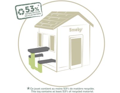 Smoby Piknikový stoleček Life s lavicemi k domečku