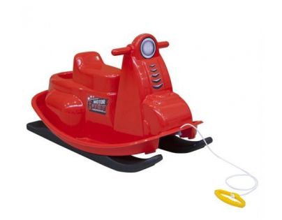 Pilsan Boby plastové Snow Motocycle 86 cm červené