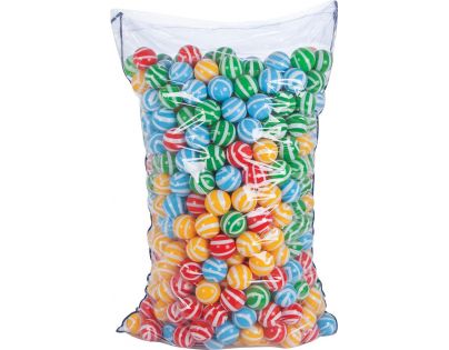 Pilsan Plastové míčky pruhované 7 cm - 50 ks