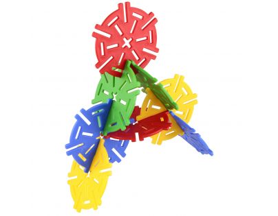Pilsan Toys stavebnice Kouzelné kruhy 72 ks