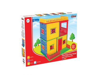 Pilsan Toys Stavebnice Poly mega domeček