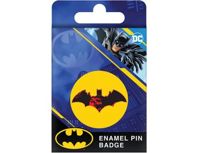 Pyramid International Odznak Pin Batman Red