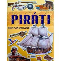 Sun Kniha plná samolepek Piráti