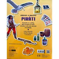 Sun Kniha plná samolepek Piráti 4