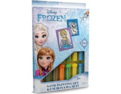 Hama Pískování obrázků 2 v 1 Ledové království Olaf a Elsa