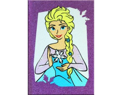 Hama Pískování obrázků 2 v 1 Ledové království Olaf a Elsa
