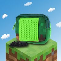 Pixie Crew & Minecraft malá universální kapsa s karabinou a zipem 5