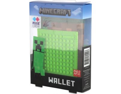 Pixie Crew & Minecraft Peněženka na suchý zip s vnitřní kapsou