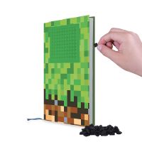 Pixie Crew Deník A5 Minecraft zelenohnědý