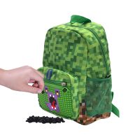 Pixie Crew Dětský batoh Adventure zelená kostka 2
