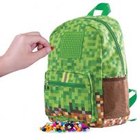 Pixie Crew Dětský batoh Minecraft zelenohnědý