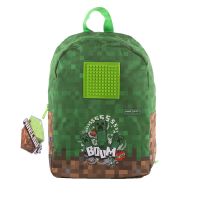 Pixie Crew Dětský batoh Minecraft hnědo-zelený 6
