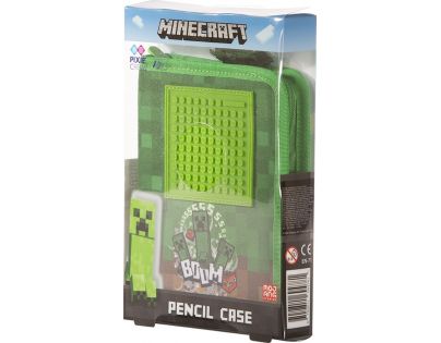 Pixie Crew Minecraft Školní penál s malým panelem