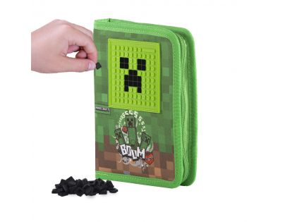 Pixie Crew Minecraft Školní penál s malým panelem
