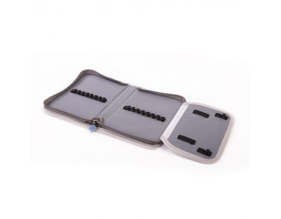 Pixie Crew Školní penál Minecraft šedomodrý