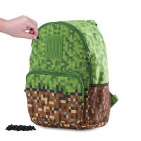 Pixie Crew Volnočasový batoh Minecraft zelenohnědý