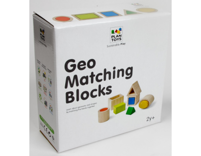 Plan Toys Geometrická vkládačka