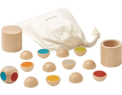 Plan Toys Pexeso půlkulaté