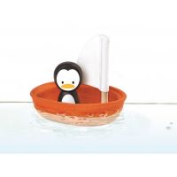 Plan Toys Plachetnice s tučňákem 3