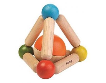 Plan Toys Tvarovací chrastítko Triangle