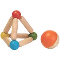 Plan Toys Tvarovací chrastítko Triangle 2