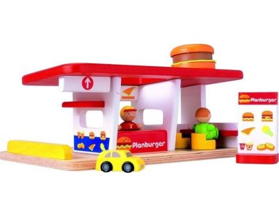 PlanToys Prodejna hamburgerů