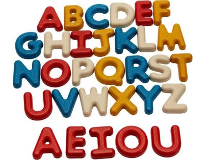 PlanToys Abeceda velká písmena