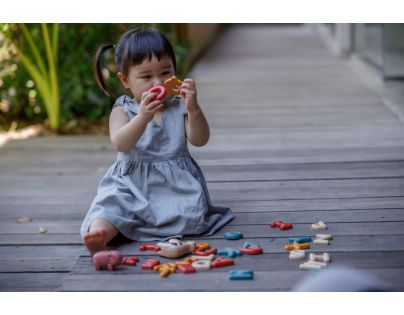 PlanToys Abeceda velká písmena