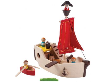 PlanToys Pirátská loď