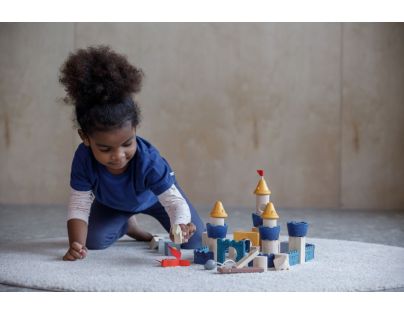 PlanToys Velká sada pohádkové stavebnice Orchard