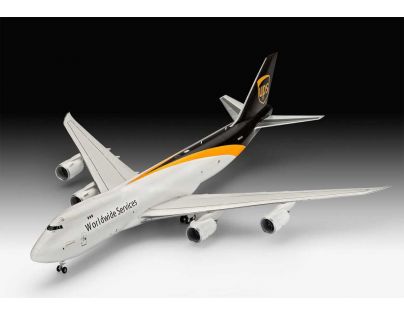 Revell Plastic ModelKit letadlo Boeing 747-8F UPS 1:144