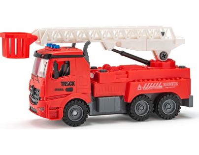 Plastica Auto Hasič na dálkové ovládání stavebnice 30 cm