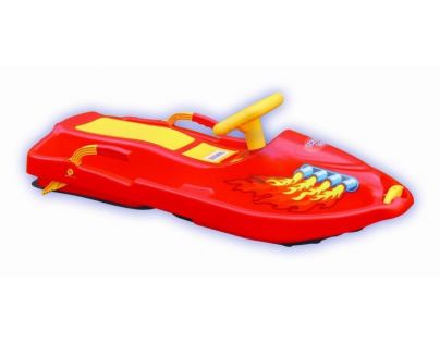 Plastkon Boby Snow Boat červené