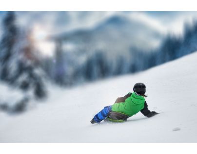 Plastkon Skiboby Skidrifter černý ice