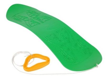 Plastkon  Snowboard Skyboard zelený