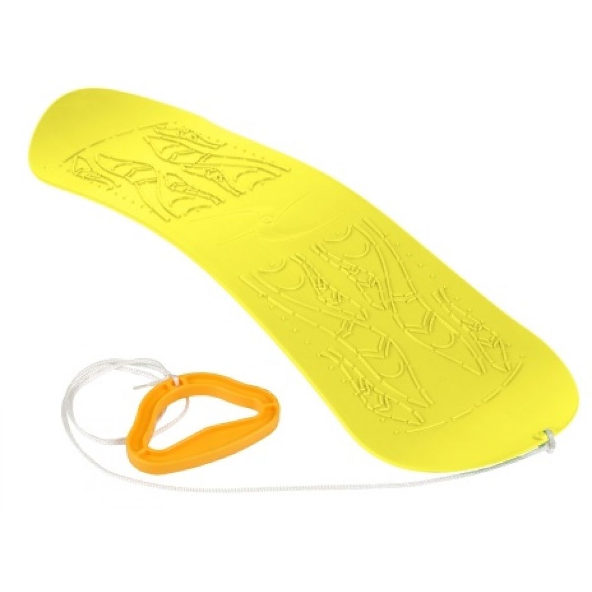 Plastkon Snowboard Skyboard žlutý