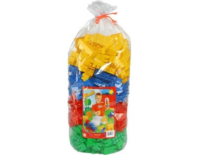 Toy Plastové kostky 300 ks v pytli