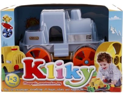 Plastwood Kliky lokomotiva modrá