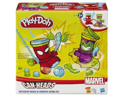 Play-Doh Avengers Kelímky ve tvaru hrdinů - Spider-Man a Green Goblin
