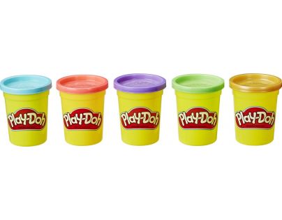 Play-Doh balení 5 ks Zlatá