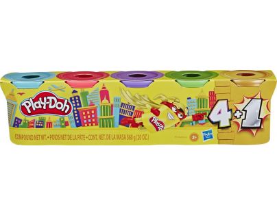 Play-Doh balení 5 ks Zlatá