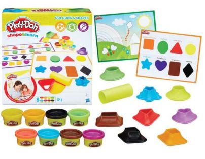Play-Doh Barvy a tvary