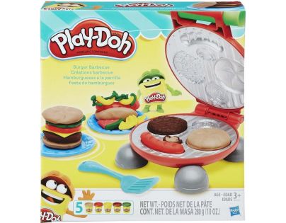 Play-Doh Burger barbecue