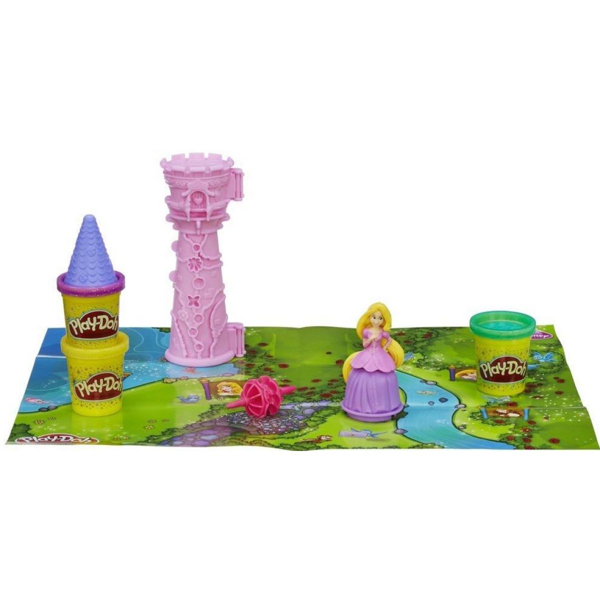 Play-Doh Disney Princes Věž princezny Locilky
