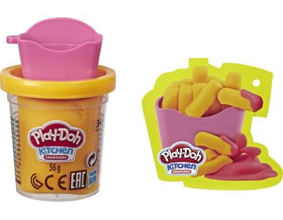 Play-Doh dvojbarevný kelímek hranolky