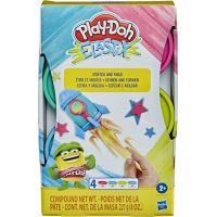 Play-Doh Elastix zeleno-modro-žluto-růžová 2