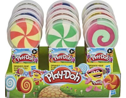 Play-Doh Lízátko bílo-modrá spirála
