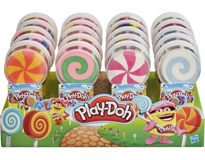 Play-Doh Lízátko bílo-modrá spirála