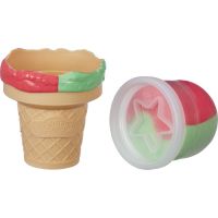 Play-Doh Modelína jako kornout s červenozelenou zmrzlinou 2